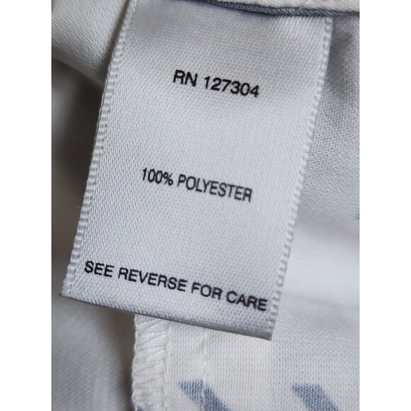 John Mark Geometric Print Tunic Size Medium MOP Buttons - Picture 8 of 9